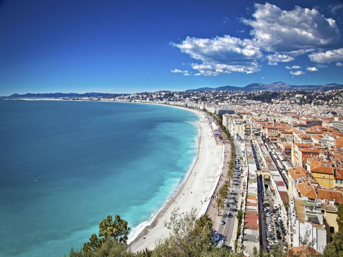 ApartHotel Riviera Superbe Studio Terrasse 100m Promenade des Anglais Carré d'Or Terrasse Meyerbeer Niza Exterior foto